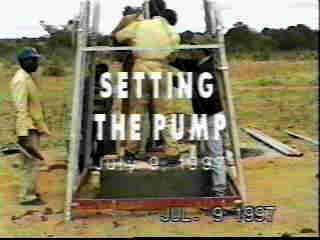 Title for Setting the Pump